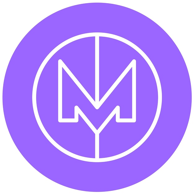 Wektorowy Projekt Mystic Runes Icon Style