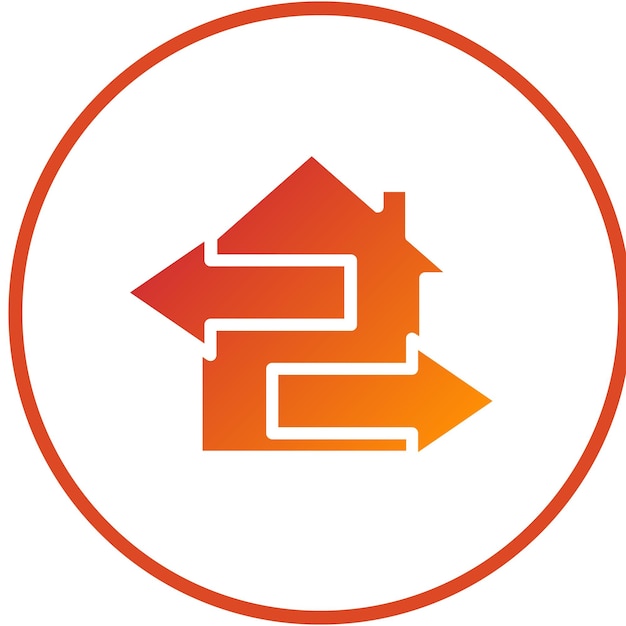 Wektorowy projekt niestandardowy Export Hub Icon Style