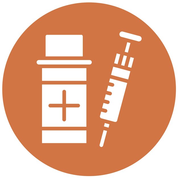 Wektorowy projekt Opioidów Icon Style