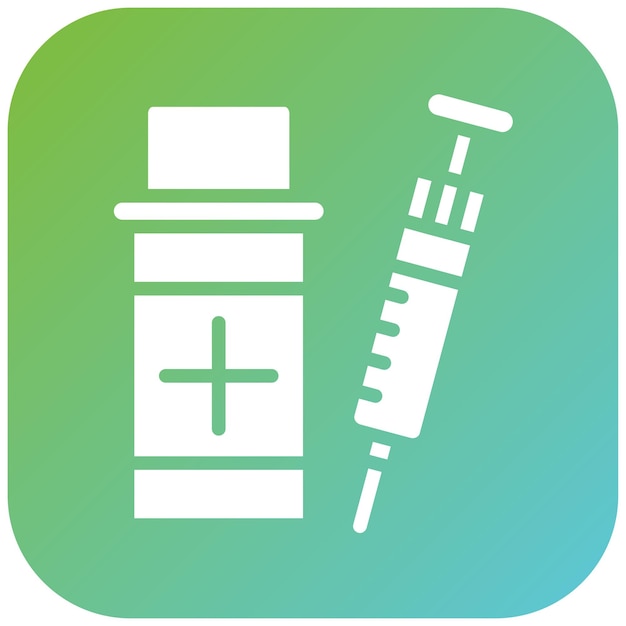 Wektorowy projekt Opioidów Icon Style