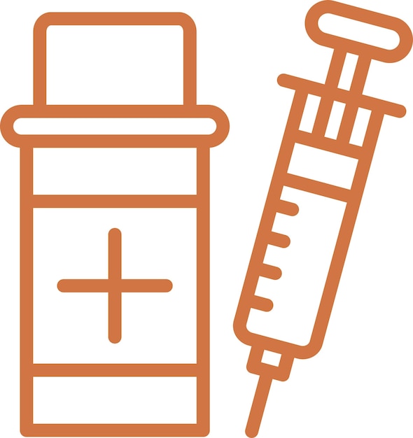 Wektorowy projekt Opioidów Icon Style