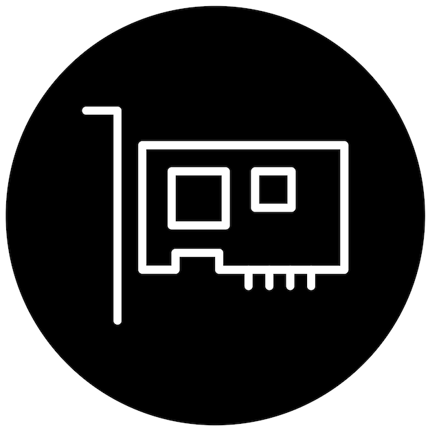 Wektorowy projekt PCI Express Icon Style