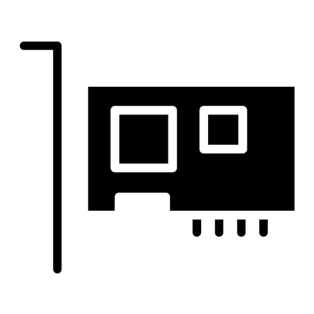 Wektorowy projekt PCI Express Icon Style