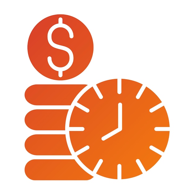 Wektorowy projekt Real Time Quotes Icon Style