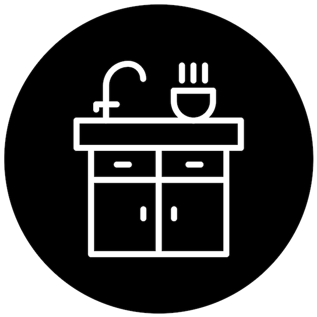 Wektorowy projekt Rolling Island Icon Style