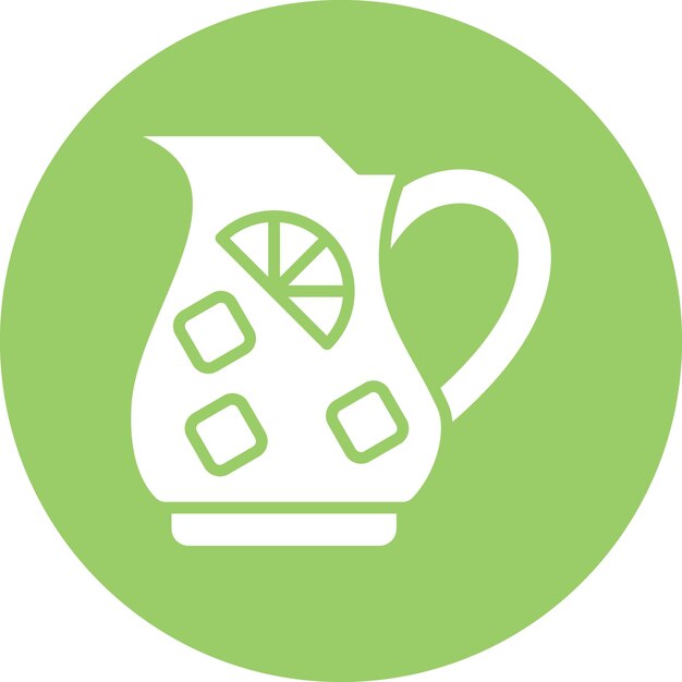 Wektorowy projekt Sangria Icon Style