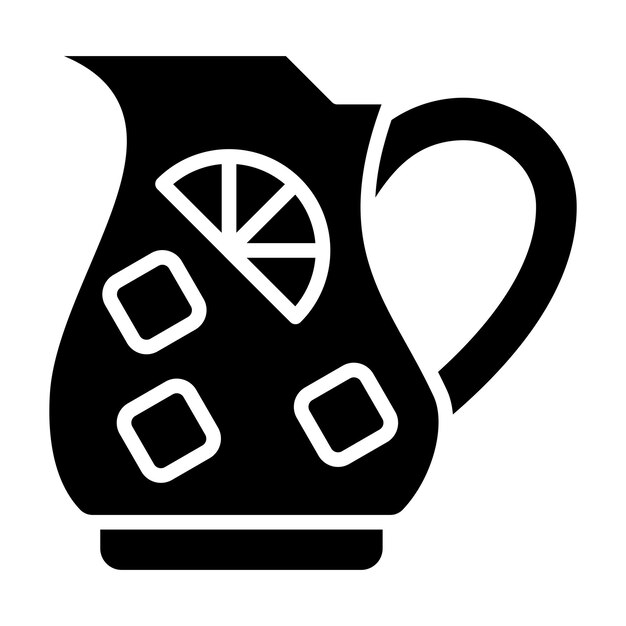 Wektorowy projekt Sangria Icon Style