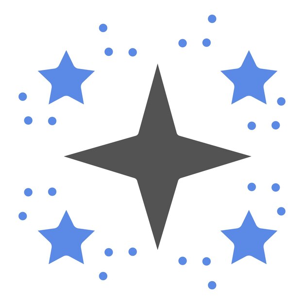 Wektorowy projekt Scintillate Icon Style