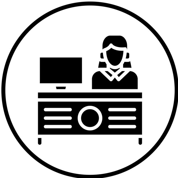 Wektorowy projekt ServiceDesk Icon Style