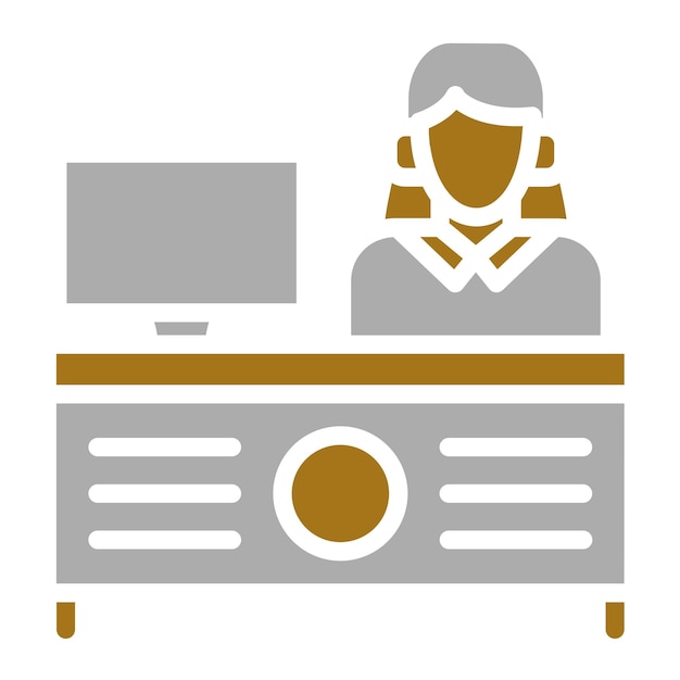 Wektorowy projekt ServiceDesk Icon Style