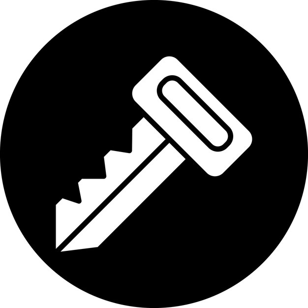 Wektorowy projekt Smart Key Icon Style