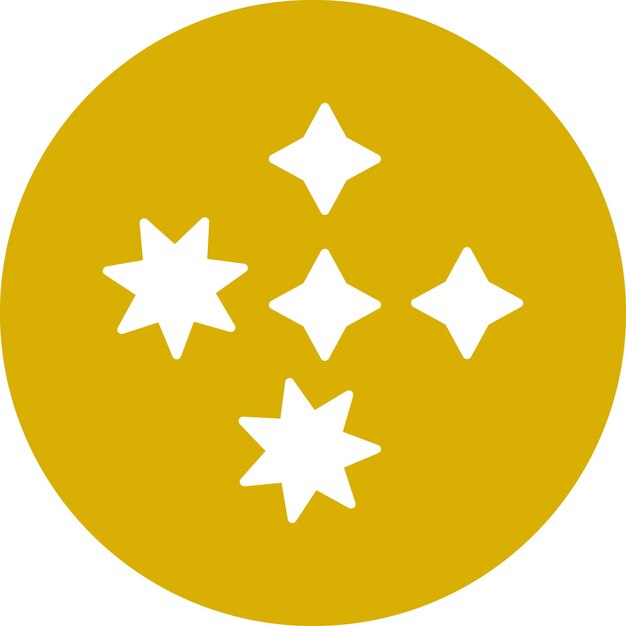Wektorowy projekt Sparkle Icon Style