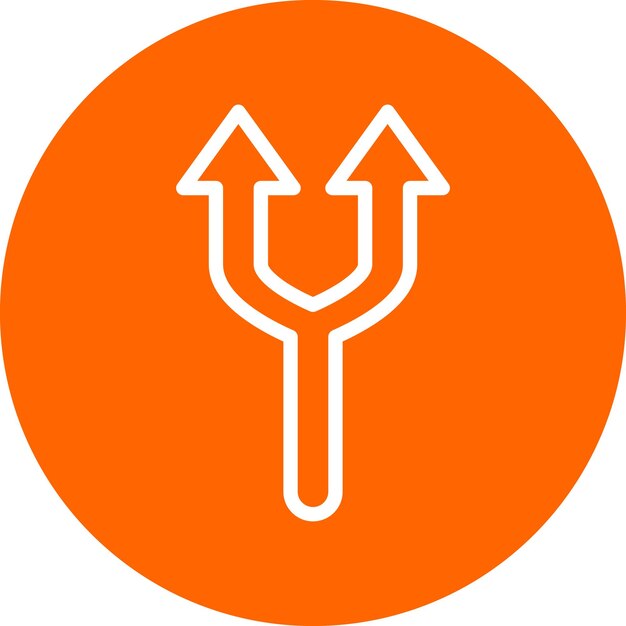 Wektorowy projekt Split Icon Style