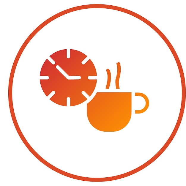 Wektorowy projekt Styl ikony Relax Time