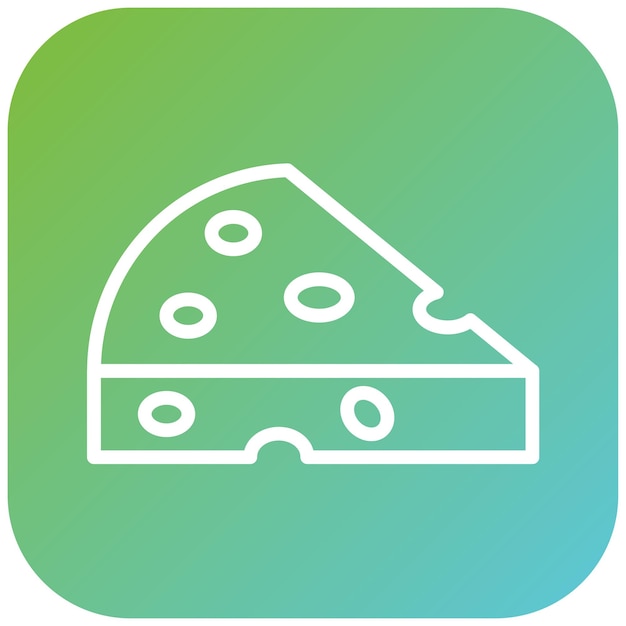 Wektorowy projekt stylu Gouda Icon
