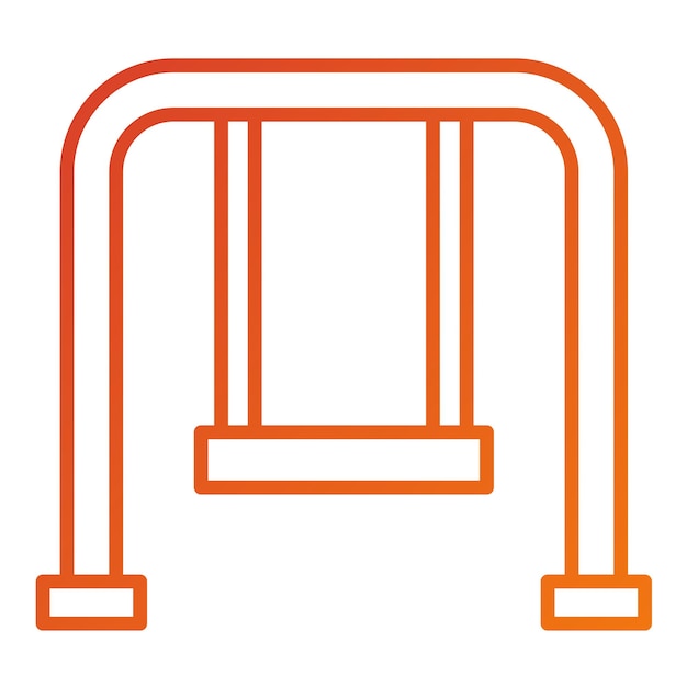 Wektorowy projekt Swing Icon Style