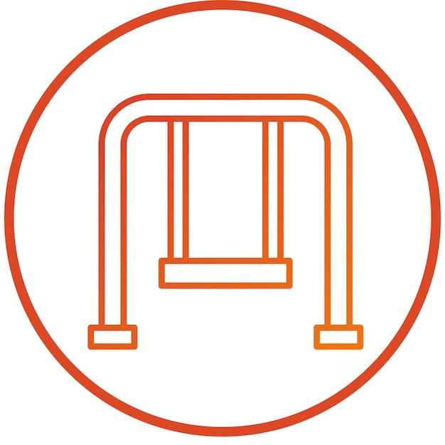 Wektorowy projekt Swing Icon Style