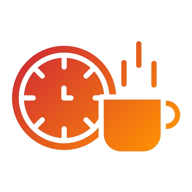 Wektorowy projekt Take a Break Icon Style