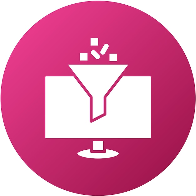 Wektorowy projekt treści Curation Icon Style