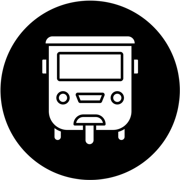 Wektorowy projekt Tuk Tuk Icon Style