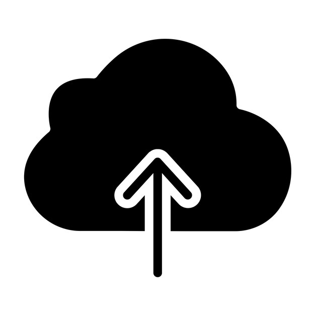 Wektorowy projekt Upload Icon Style
