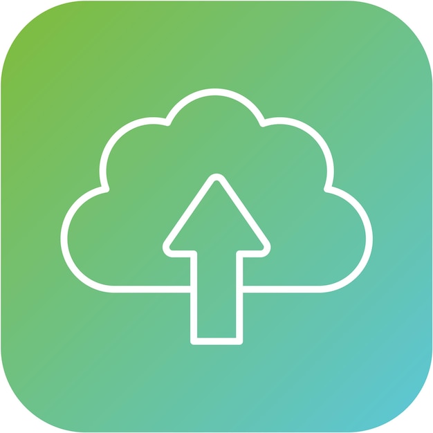Wektorowy projekt Upload Icon Style