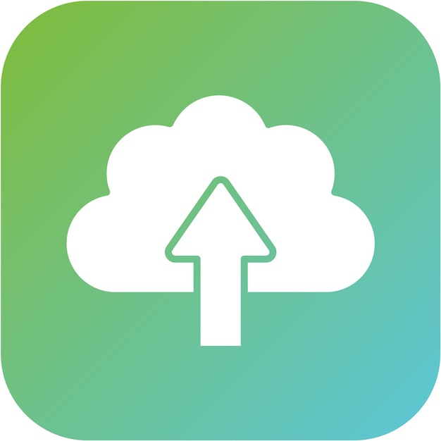 Wektorowy projekt Upload Icon Style