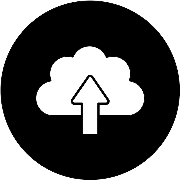 Wektorowy projekt Upload Icon Style