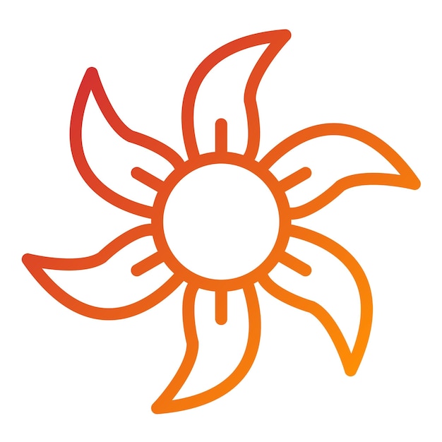 Wektorowy projekt Vortex Icon Style