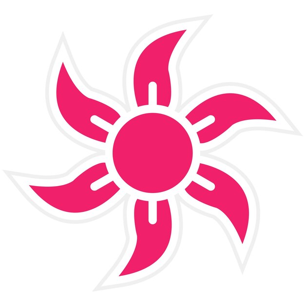 Wektorowy projekt Vortex Icon Style
