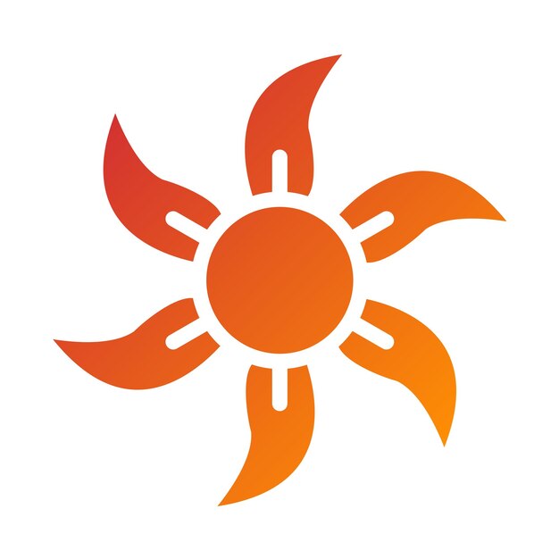 Wektorowy projekt Vortex Icon Style