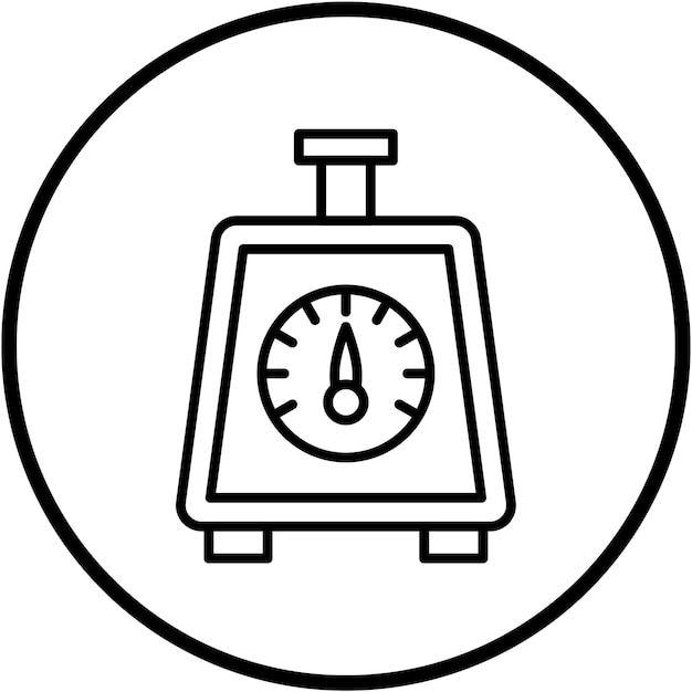 Wektorowy projekt Vortex Mixer Icon Style