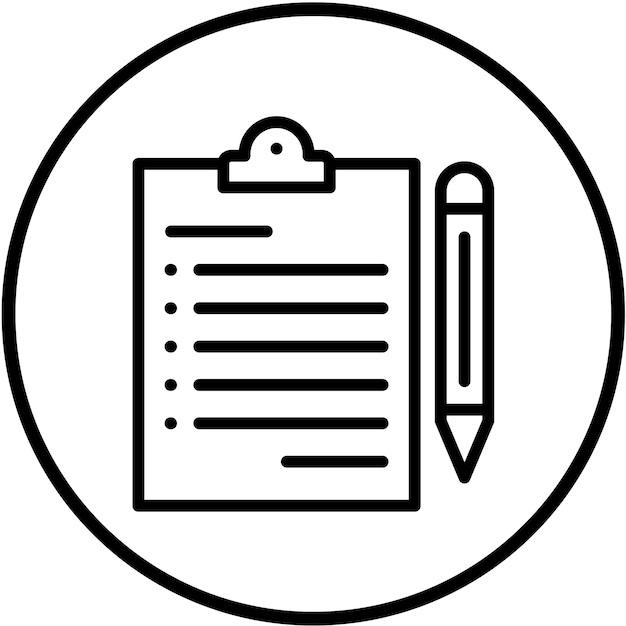 Wektorowy projekt Wellness Notation Icon Style