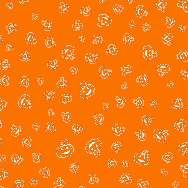 Wektorowy projekt wzoru dyni Halloween