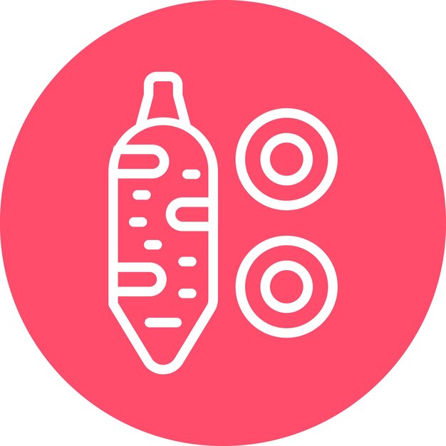 Wektorowy projekt Yucca Icon Style