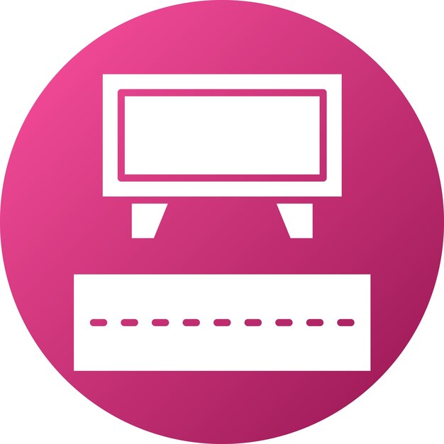 Wektorowy projekt znaku drogowego Billboard Icon Style