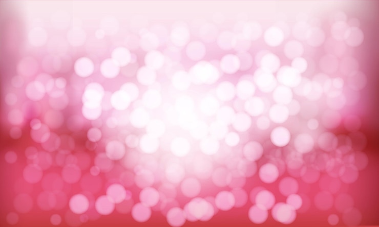 Wektor wektorowy realistyczny projekt tła bokeh