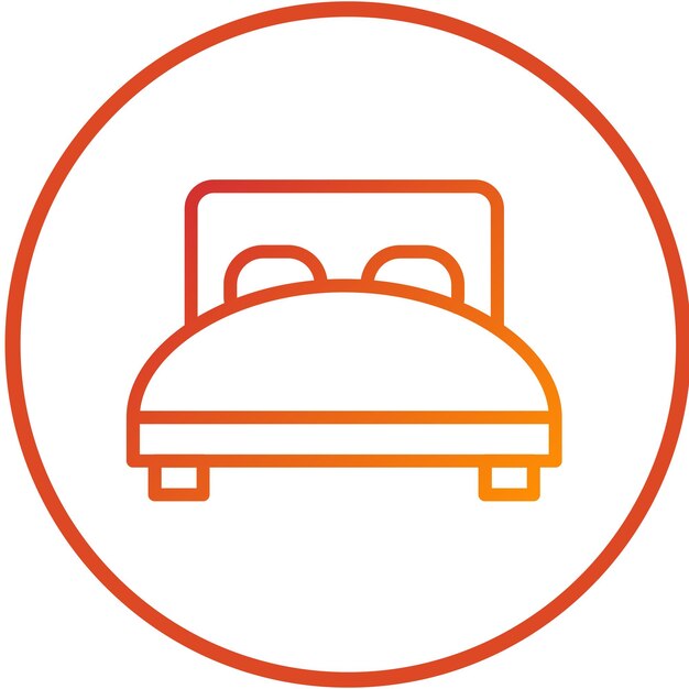 Wektorowy styl ikon Sateen Comforter