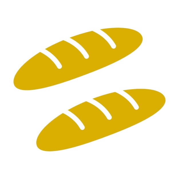 Wektorowy styl ikony Baguette