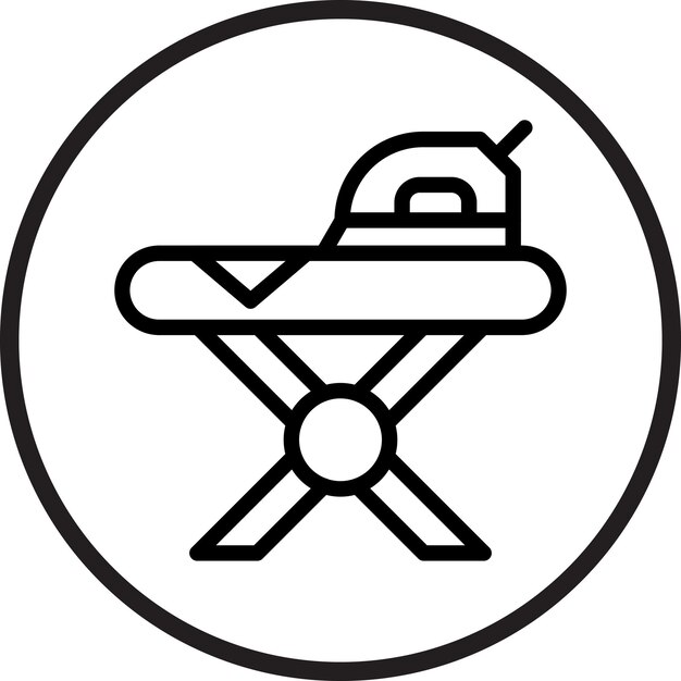 Plik wektorowy wektorowy styl ikony tabeli żelaza
