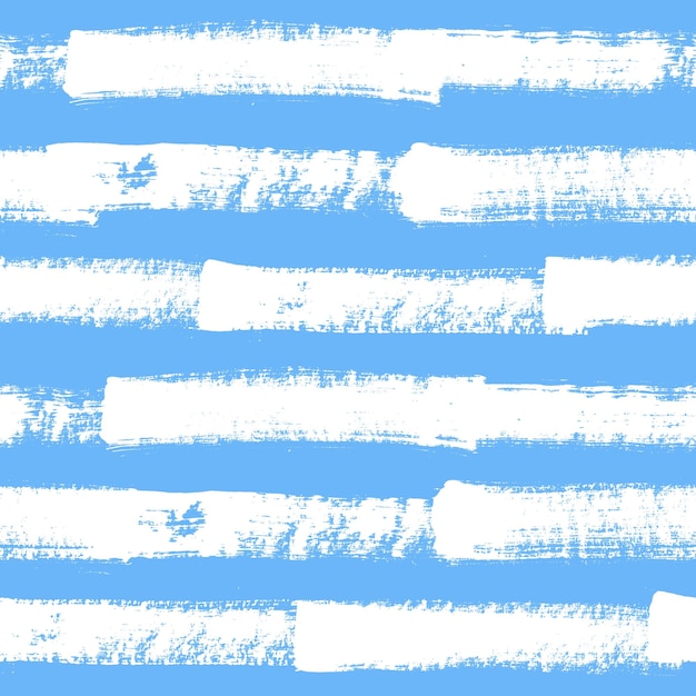 Wektorowy wzór pasów Niebiesko-białe tło szczotkowane