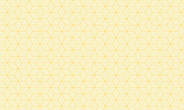 Wektorowy żółty Wzór Abstrakcyjny Papier Opakowania Tła