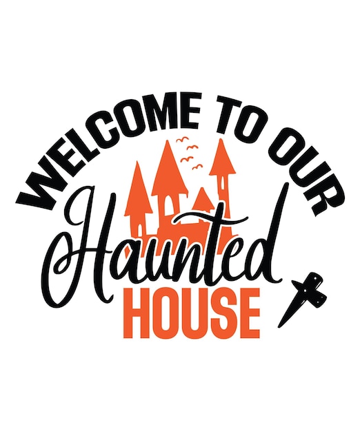 Plik wektorowy welcome_to_our_haunted_house