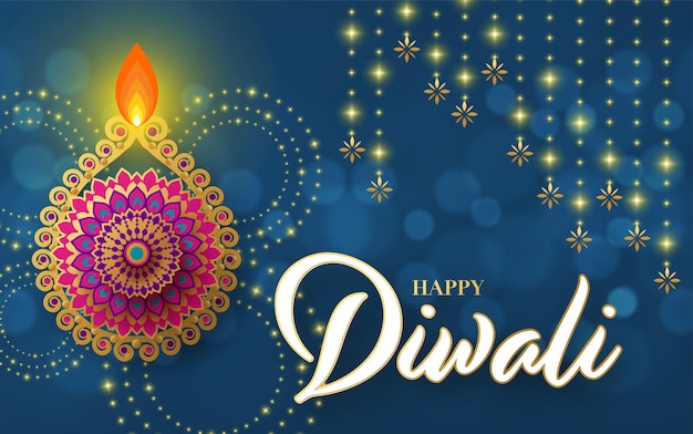 Wesołego Diwali Diwali Na Indyjskim Festiwalu