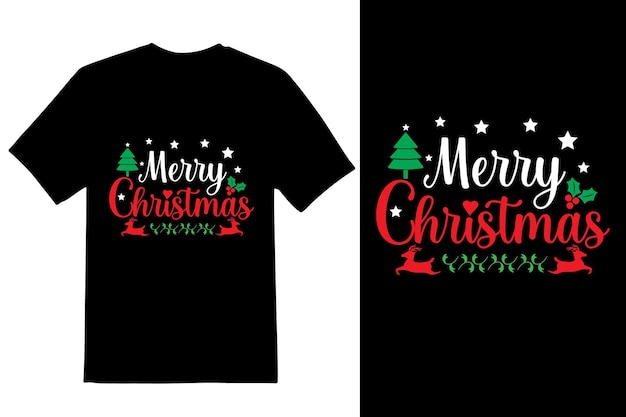 Wesołych świąt Bożego Narodzenia Projekt Koszulki