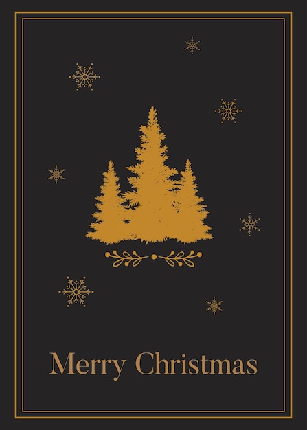 Wesołych Świąt życzy projekt plakatu karty