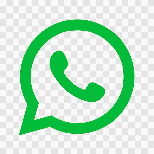 Whatsapp Wektor Logo Ikona Logotyp Wektor Mediów Społecznościowych