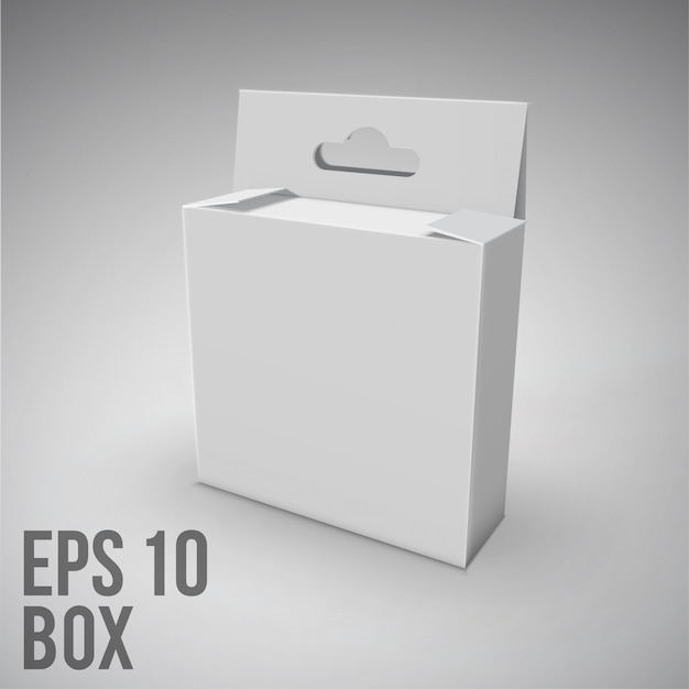 White Package Box.mockup