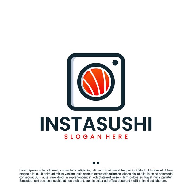 Wiadomości Sushi, Zdjęcia I Wideo, Szablon Projektu Logo