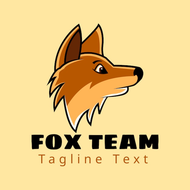 Widok Z Boku Head Fox Team Z Tekstowym Logo